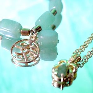 Jade Bracelet and Necklace